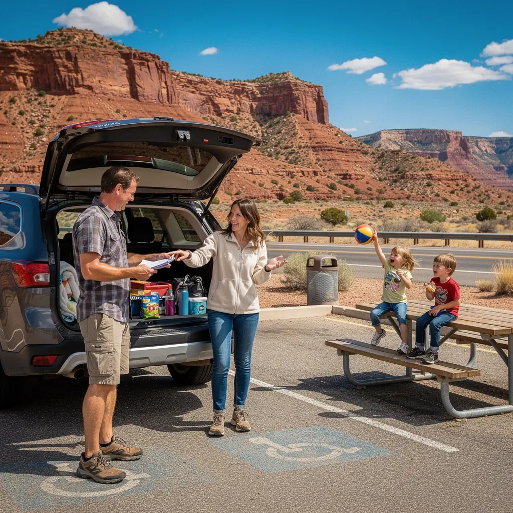 Kierowca zapinający pasy bezpieczeństwa w nowoczesnym samochodzie