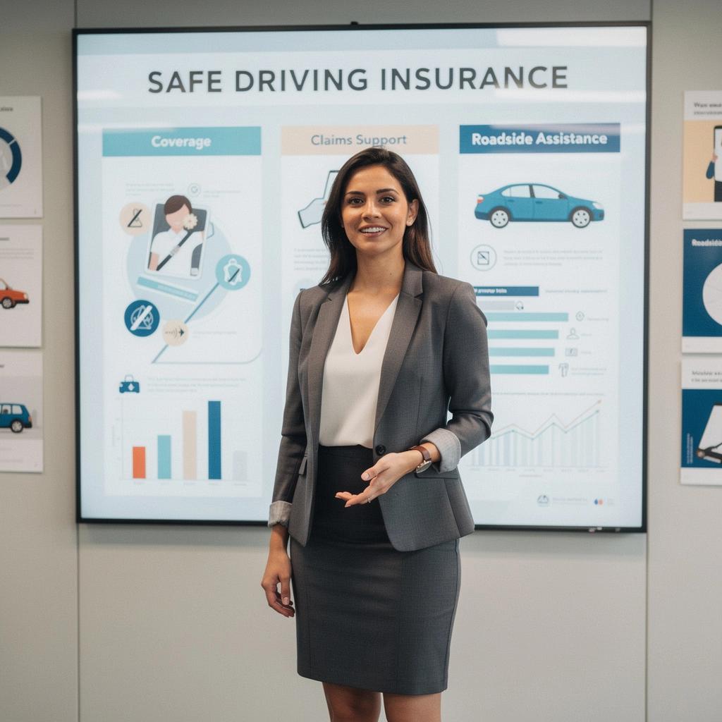 Kierowca zapinający pasy bezpieczeństwa przed jazdą